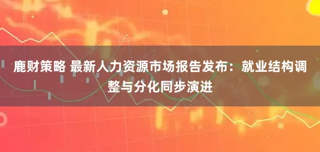 鹿财策略 最新人力资源市场报告发布:就业结构调整与分化同步演进